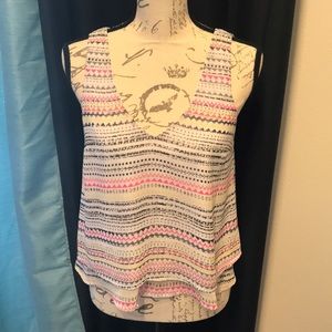 Chiffon tank top